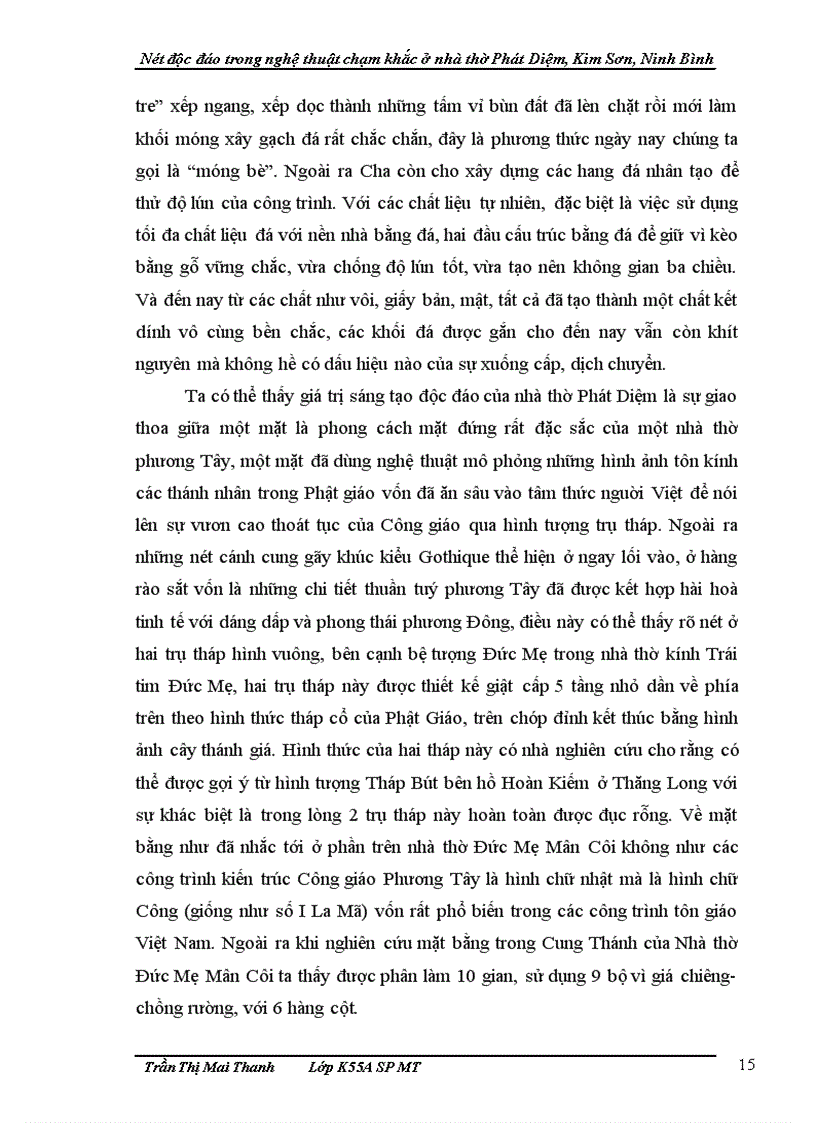 image for page Nét độc đáo trong nghệ thuật chạm khắc ở nhà thờ Phát Diệm Kim Sơn Ninh Bình