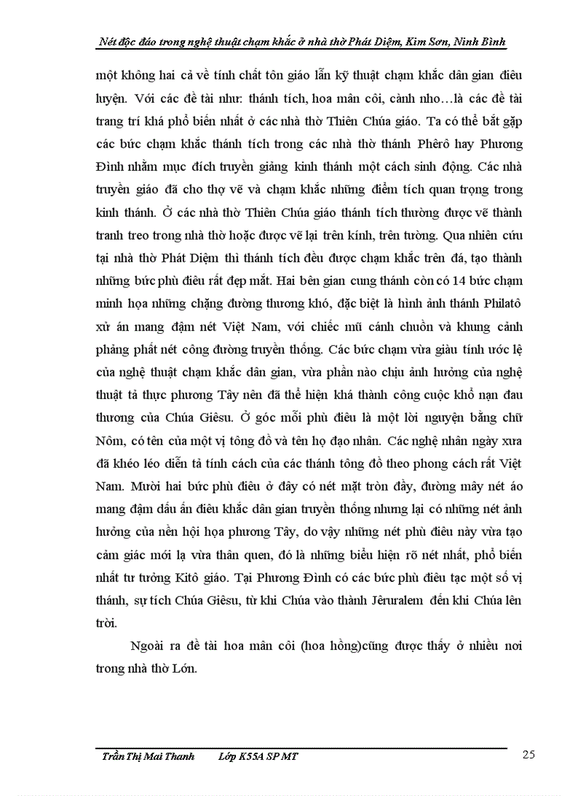 image for page Nét độc đáo trong nghệ thuật chạm khắc ở nhà thờ Phát Diệm Kim Sơn Ninh Bình