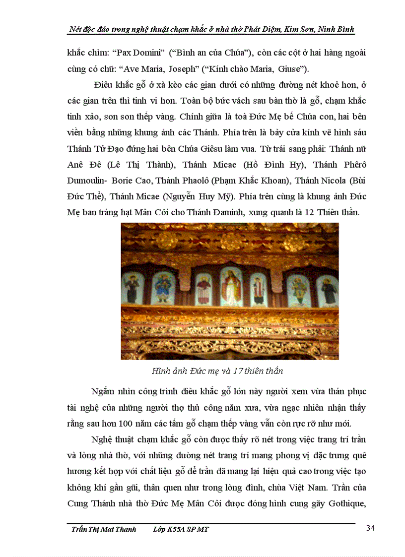 image for page Nét độc đáo trong nghệ thuật chạm khắc ở nhà thờ Phát Diệm Kim Sơn Ninh Bình