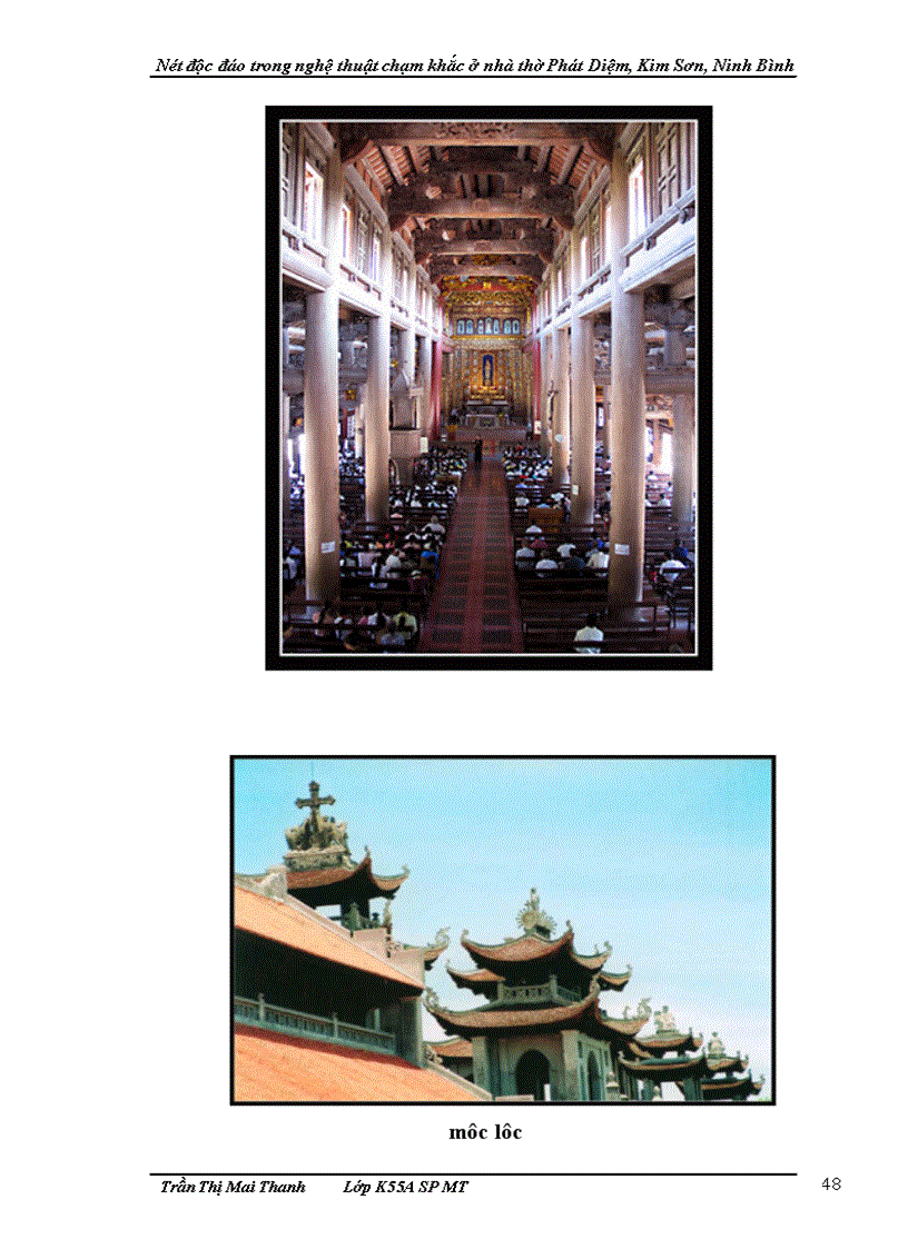 image for page Nét độc đáo trong nghệ thuật chạm khắc ở nhà thờ Phát Diệm Kim Sơn Ninh Bình