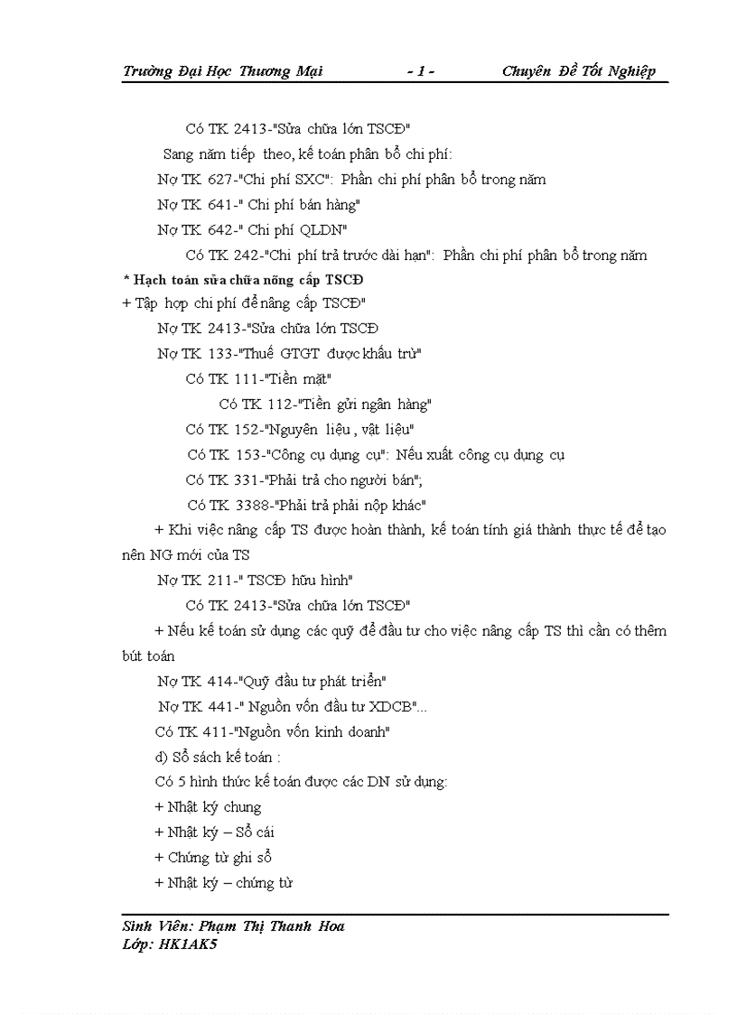 image for page Kế toán TSCĐ và những giải pháp hoàn thiện công tác kế toán TSCĐ tại công ty TNHH MTV Mai Linh Ninh Bình 1