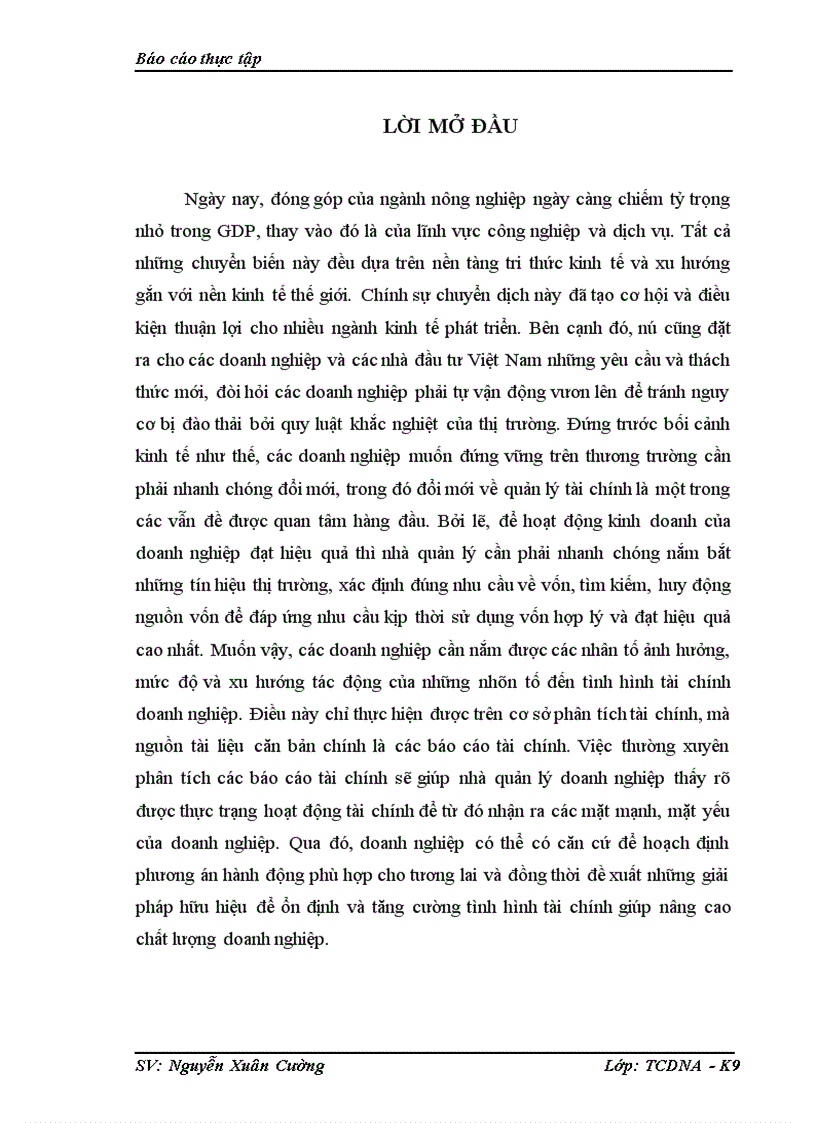 image for page Phân tích tình hình tài chính của công ty cổ phần may và dịch vụ Hưng Long 1