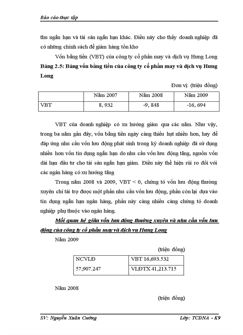 image for page Phân tích tình hình tài chính của công ty cổ phần may và dịch vụ Hưng Long 1