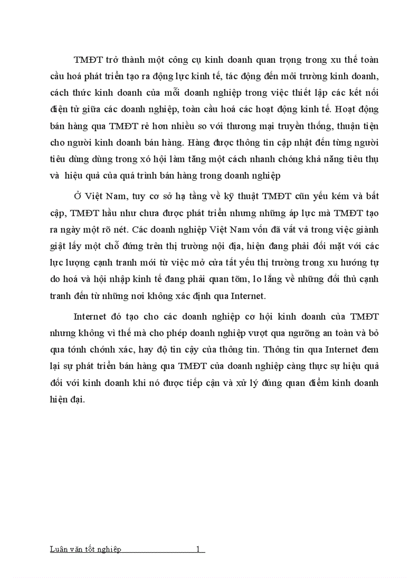 image for page Một số giải pháp phát triển hoạt động bán hàng bằng hình thức thương mại điện tử ở Việt Nam 1