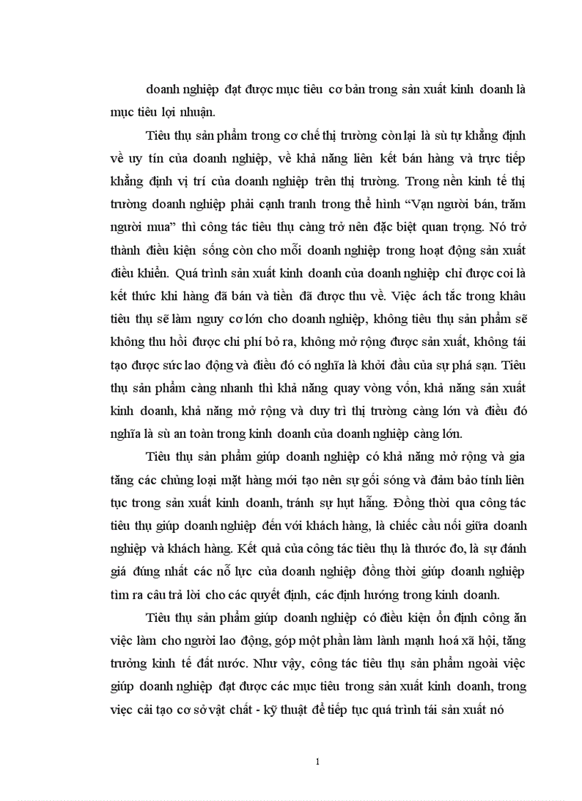 image for page Một số biện pháp thúc đẩy công tác tiêu thụ sản phẩm của Công ty TSC 1