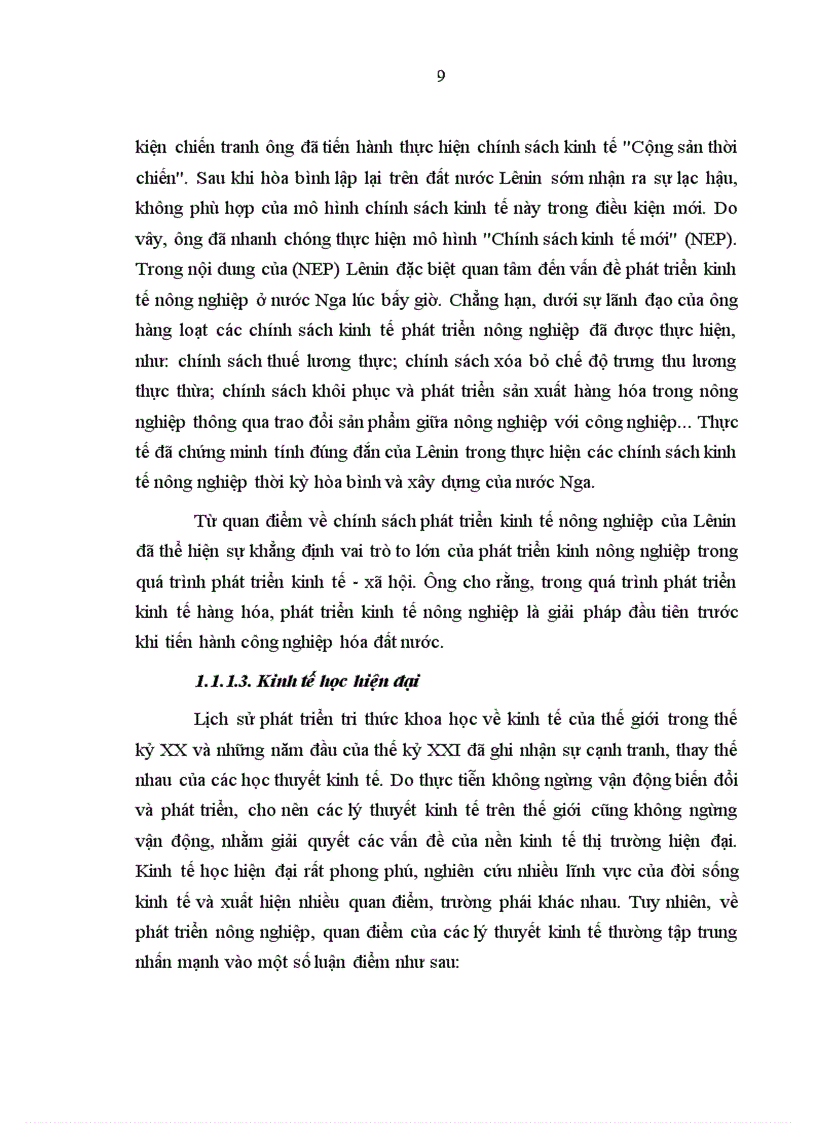 image for page Hoàn thiện chính sách kinh tế phát triển nông nghiệp ở tỉnh Thanh Hóa trong giai đoạn hiện nay