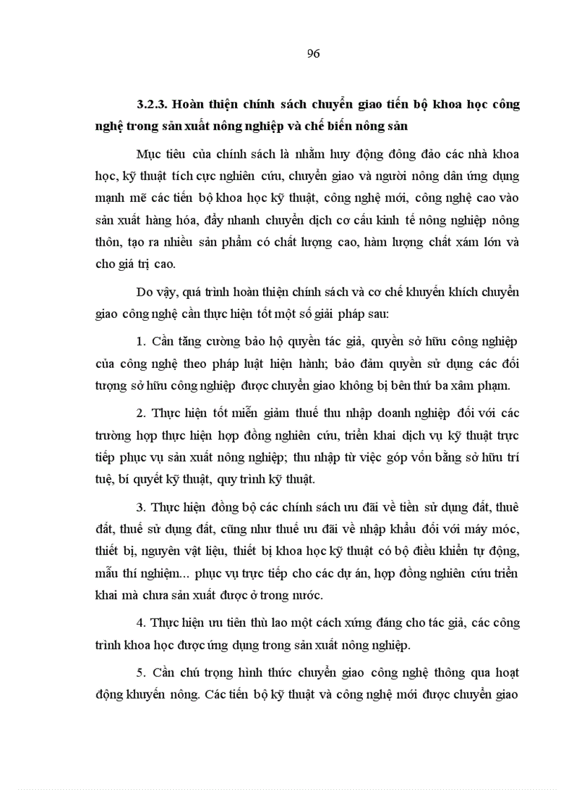 image for page Hoàn thiện chính sách kinh tế phát triển nông nghiệp ở tỉnh Thanh Hóa trong giai đoạn hiện nay