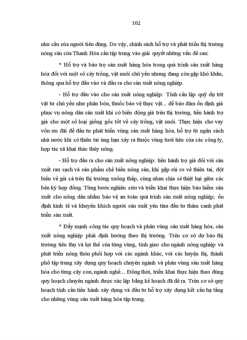 image for page Hoàn thiện chính sách kinh tế phát triển nông nghiệp ở tỉnh Thanh Hóa trong giai đoạn hiện nay
