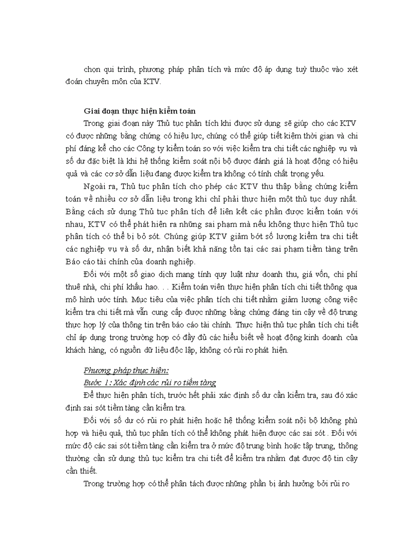 image for page Vận dụng thủ tục phân tích trong kiểm toán báo cáo tài chính do Công ty TNHH Kiểm toán Mỹ chi nhánh Hà Nội thực hiện 1
