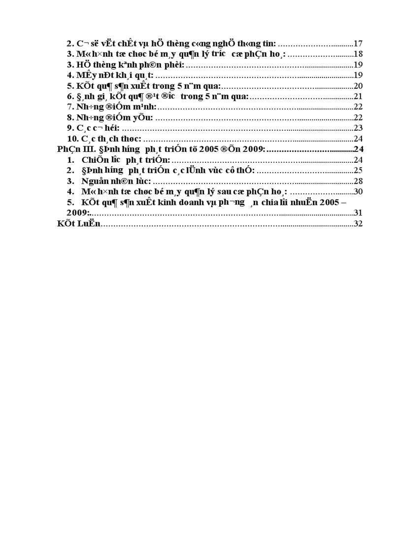 image for page Tình hình sản xuất kinh doanh của Công ty Thạch Bàn trong những năm qua 2000 2004