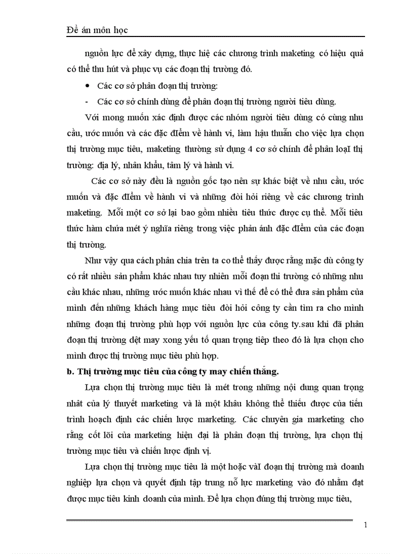 image for page Sản phẩm dệt may xét từ góc độ marketing và các giải pháp về sản phẩm trong hoạt động marketing của công ty may chiến thắng 1