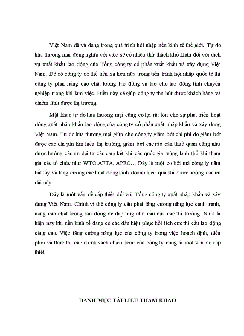 image for page Tác động của tự do hóa thương mại tới dịch vụ xuất khẩu lao động của Tổng công ty xuất nhập khẩu và xây dựng Việt Nam