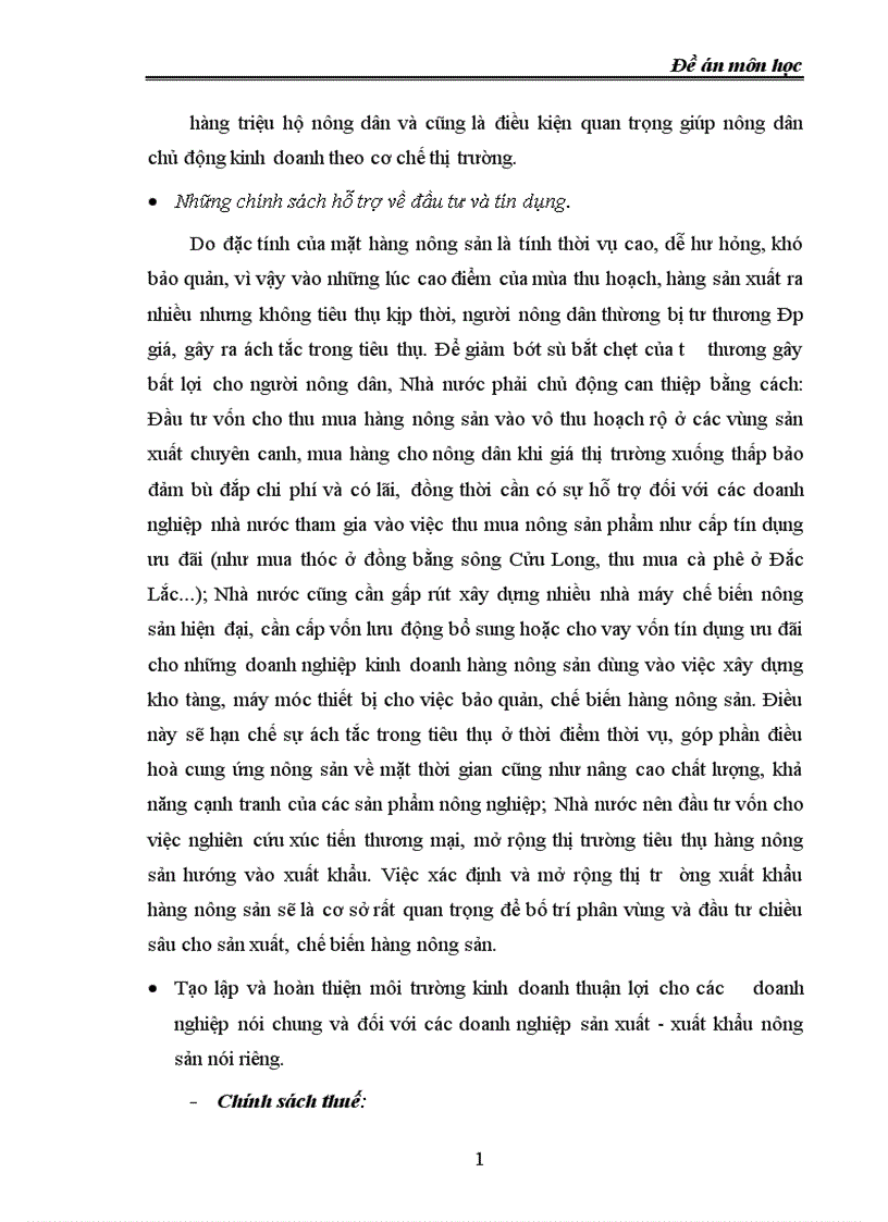 image for page Thực trạng và giải pháp cho vấn đề tiêu thụ nông sản ở Việt nam 1