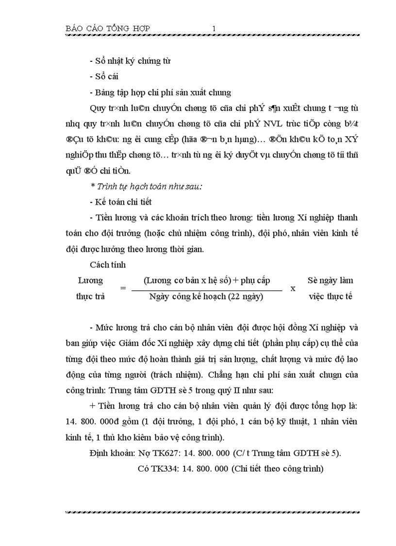 image for page Tổ chức công tác kế toán tại Xí nghiệp