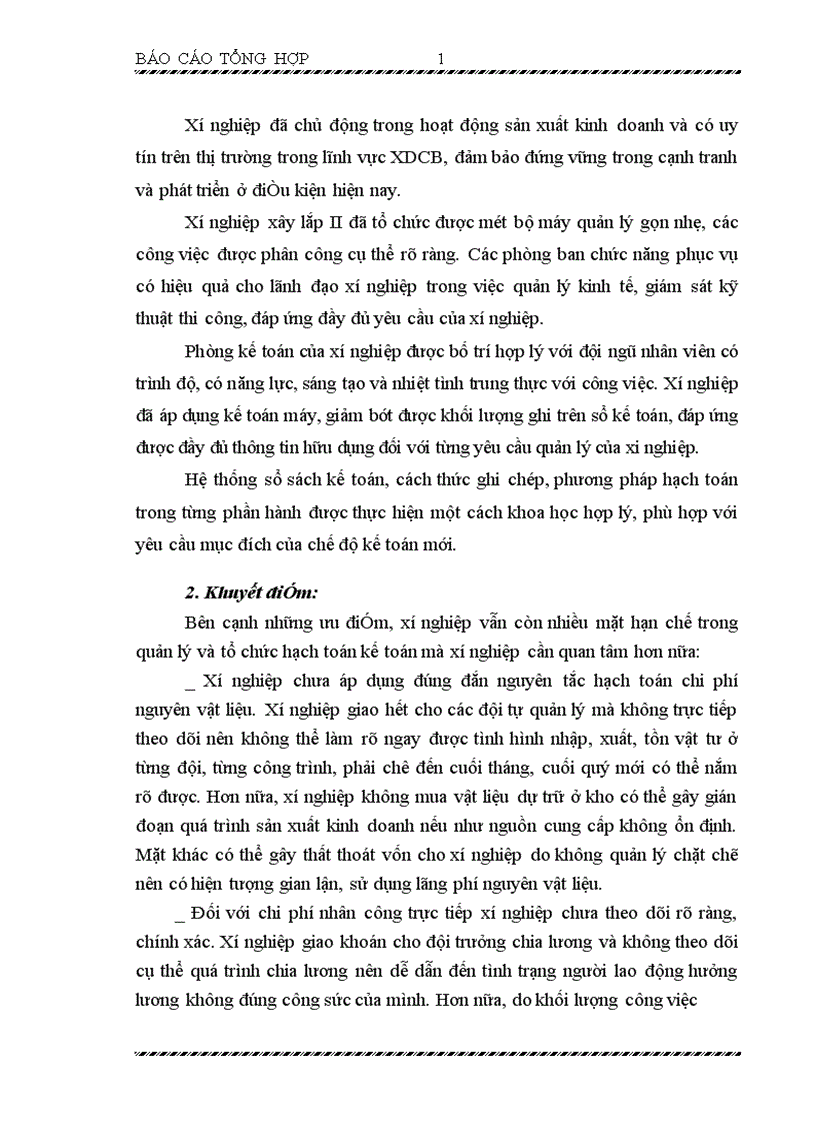 image for page Tổ chức công tác kế toán tại Xí nghiệp