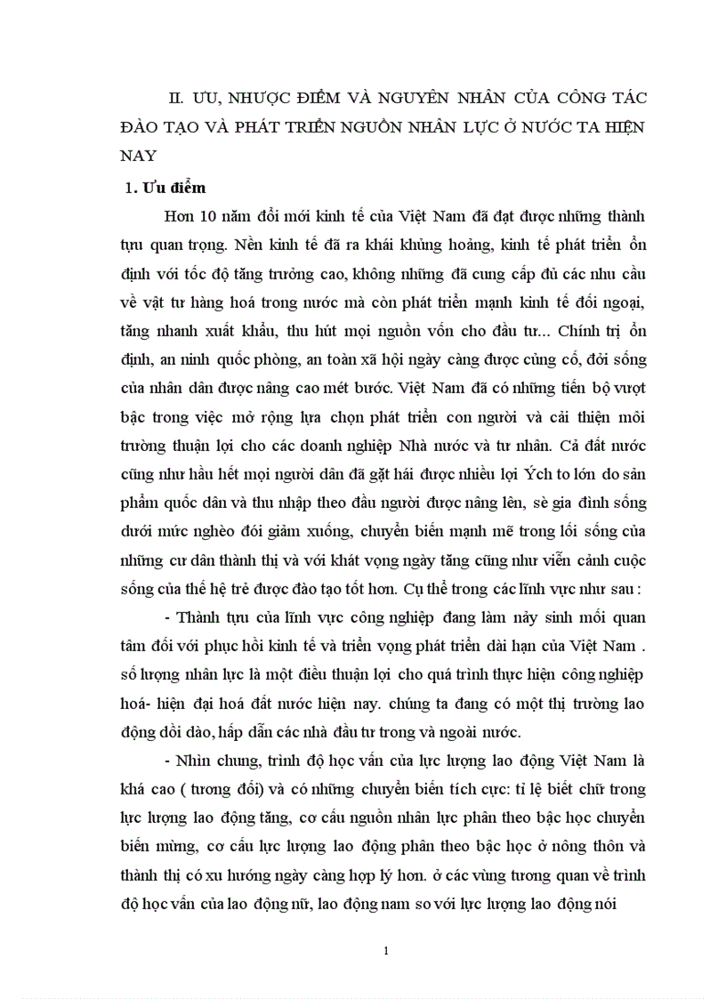 image for page Đào tạo và phát triển nguồn nhân lực đáp ứng yêu cầu Công nghiệp hoá hiện đại hoá đất nước 1
