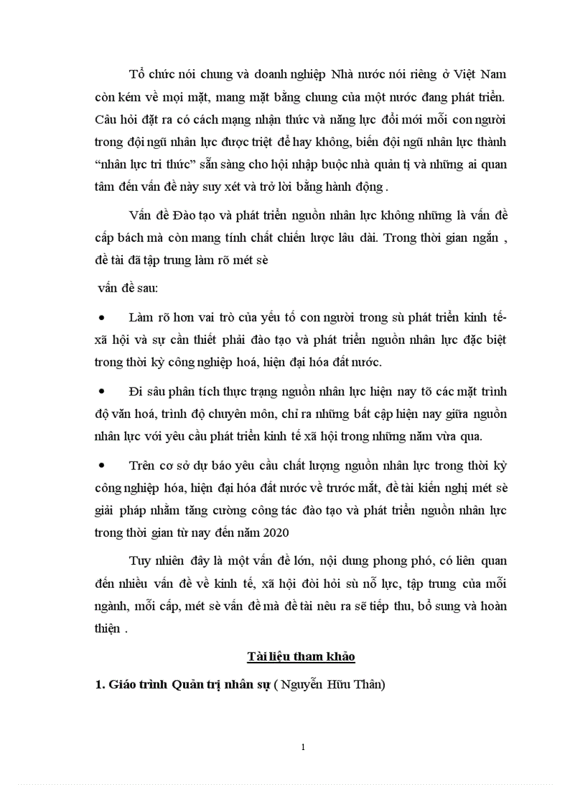 image for page Đào tạo và phát triển nguồn nhân lực đáp ứng yêu cầu Công nghiệp hoá hiện đại hoá đất nước 1
