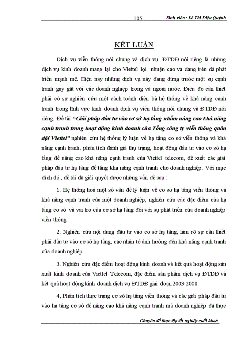 image for page Giải phỏp đầu tư vào cơ sở hạ tầng nhằm nõng cao khả năng cạnh tranh trong hoạt động kinh doanh của Tổng cụng ty viễn thụng quõn đội Viettel