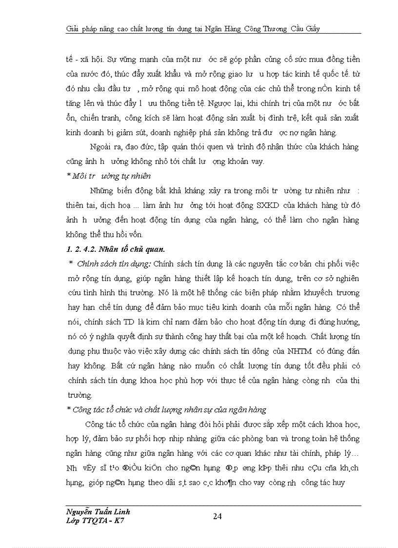 image for page Giải pháp nâng cao chất lượng tín dụng tại Ngân Hàng công Thương Cầu Giấy