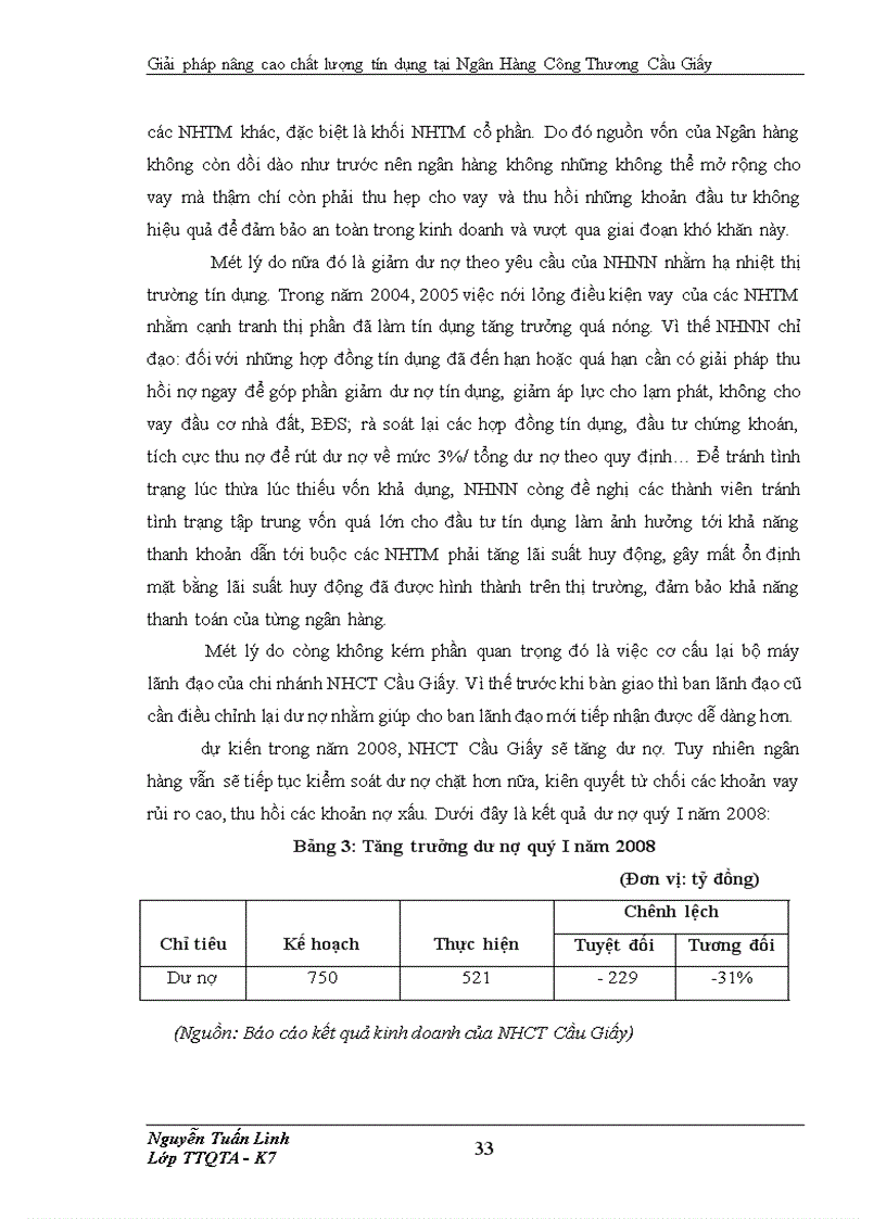 image for page Giải pháp nâng cao chất lượng tín dụng tại Ngân Hàng công Thương Cầu Giấy