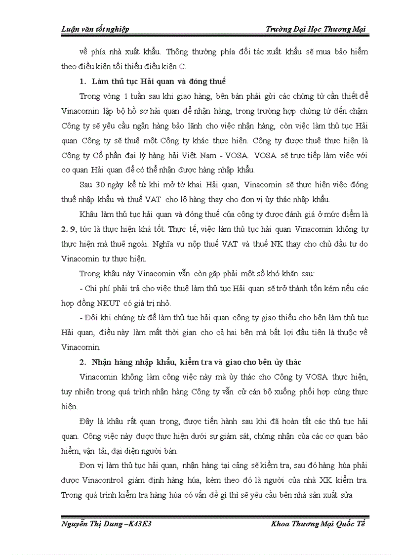 image for page Hoàn thiện quy trình thực hiện hợp đồng nhập khẩu ủy thác máy móc thiết bị từ thị trường Nga của Công ty Cổ phần xuất nhập khẩu than Vinacomin 1