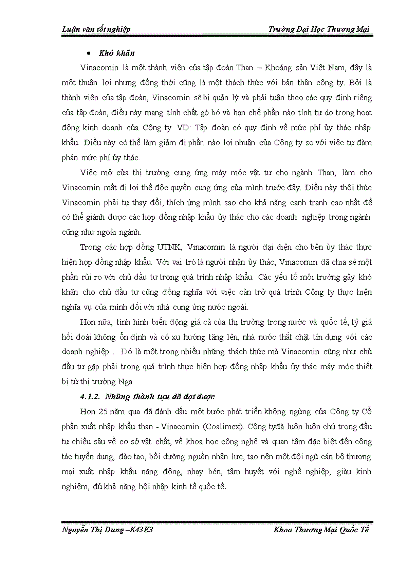 image for page Hoàn thiện quy trình thực hiện hợp đồng nhập khẩu ủy thác máy móc thiết bị từ thị trường Nga của Công ty Cổ phần xuất nhập khẩu than Vinacomin 1