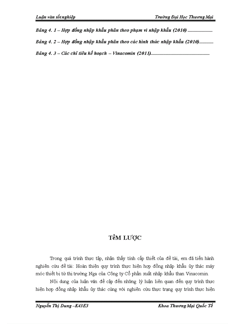 image for page Hoàn thiện quy trình thực hiện hợp đồng nhập khẩu ủy thác máy móc thiết bị từ thị trường Nga của Công ty Cổ phần xuất nhập khẩu than Vinacomin 1