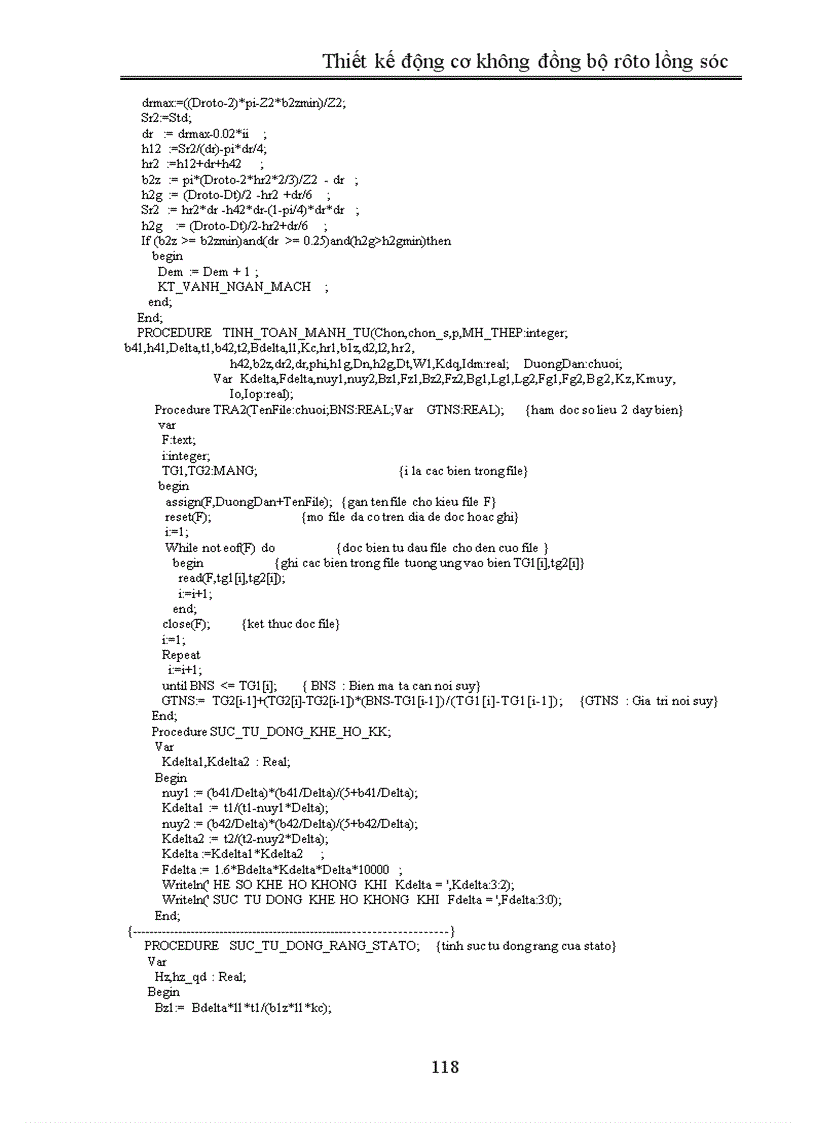 image for page Thiết kế động cơ không đồng bộ rôto lồng sóc
