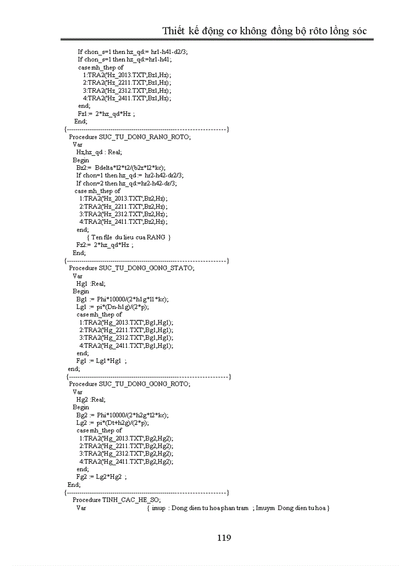 image for page Thiết kế động cơ không đồng bộ rôto lồng sóc
