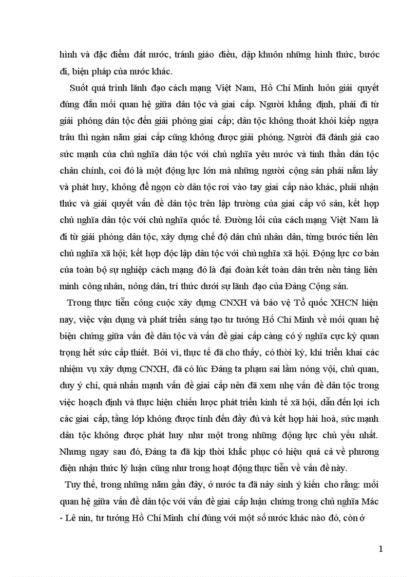 image for page Biện chứng mối quan hệ giữa vấn đề dân tộc và giai cấp trong tư tưởng Hồ Chí Minh