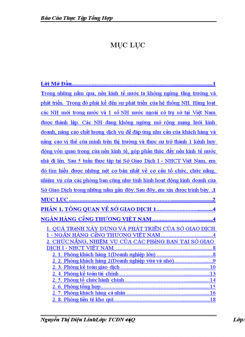 image for page Báo Cáo Thực Tập Tổng Hợp sở giao dịch i ngân hàng công thương việt nam