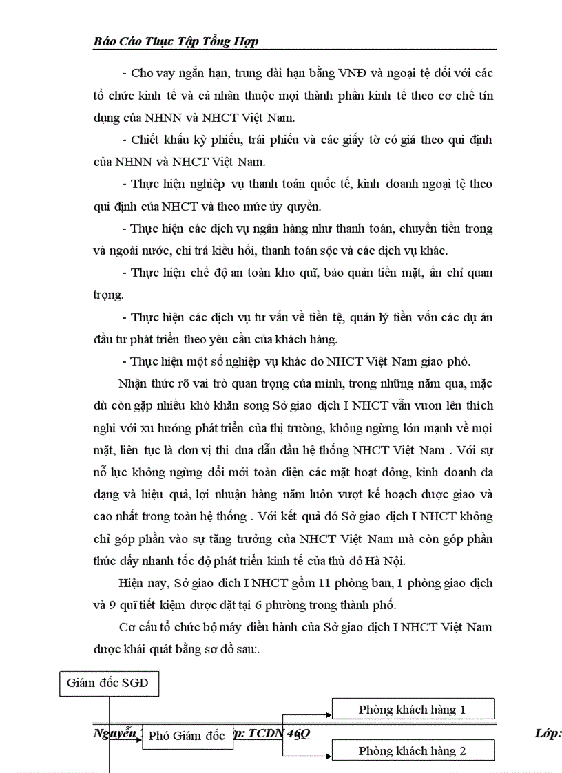 image for page Báo Cáo Thực Tập Tổng Hợp sở giao dịch i ngân hàng công thương việt nam