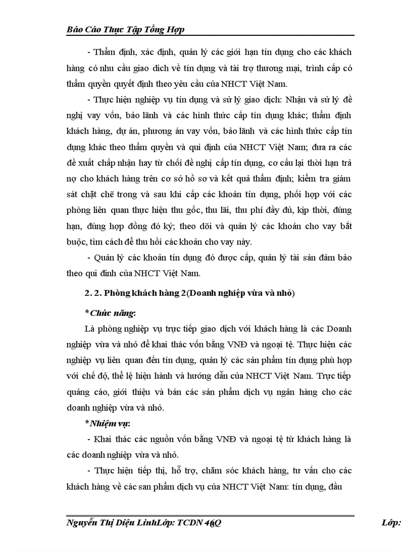 image for page Báo Cáo Thực Tập Tổng Hợp sở giao dịch i ngân hàng công thương việt nam