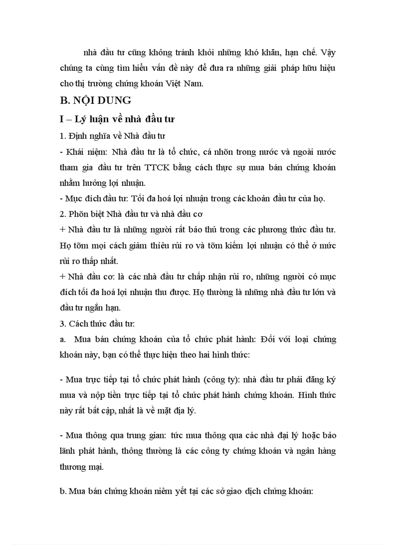 image for page Các chủ thể của thị trường chứng khoán 1