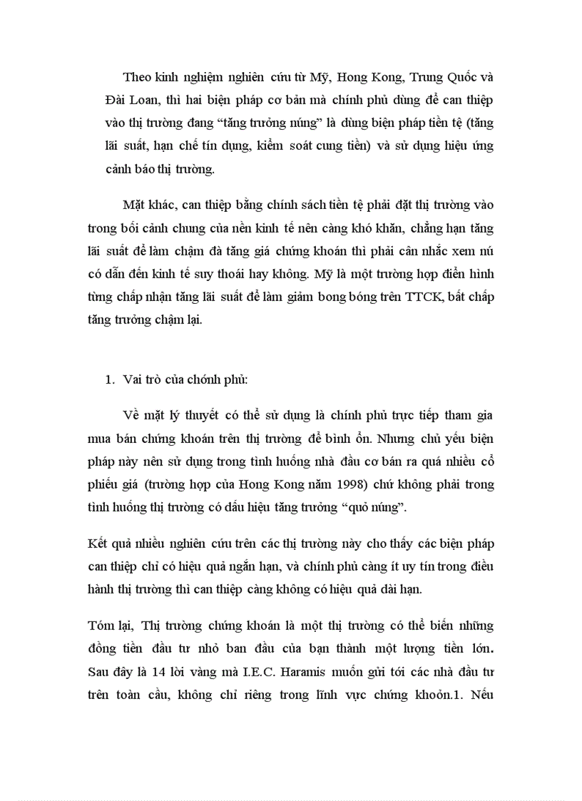 image for page Các chủ thể của thị trường chứng khoán 1