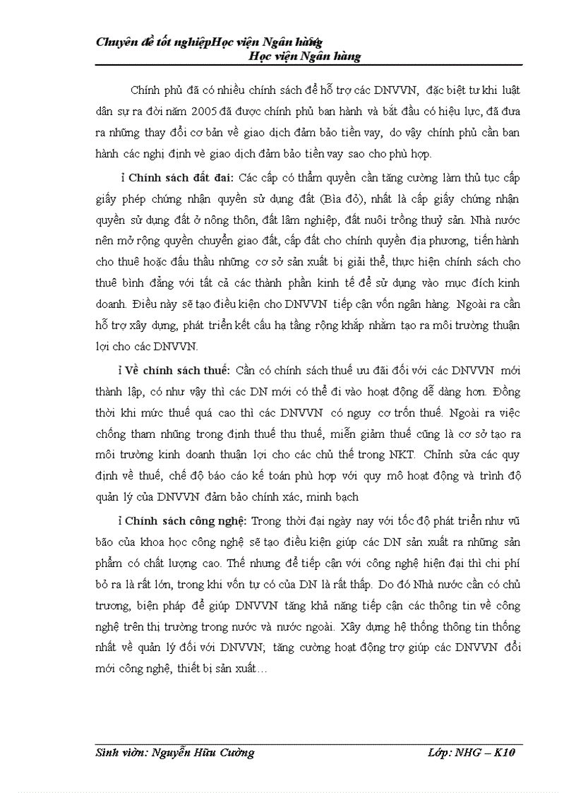 image for page Giải pháp mở rộng tín dụng đối với doanh nghiệp vừa và nhỏ tại NHTMCP Liên Việt Hải Phòng 1