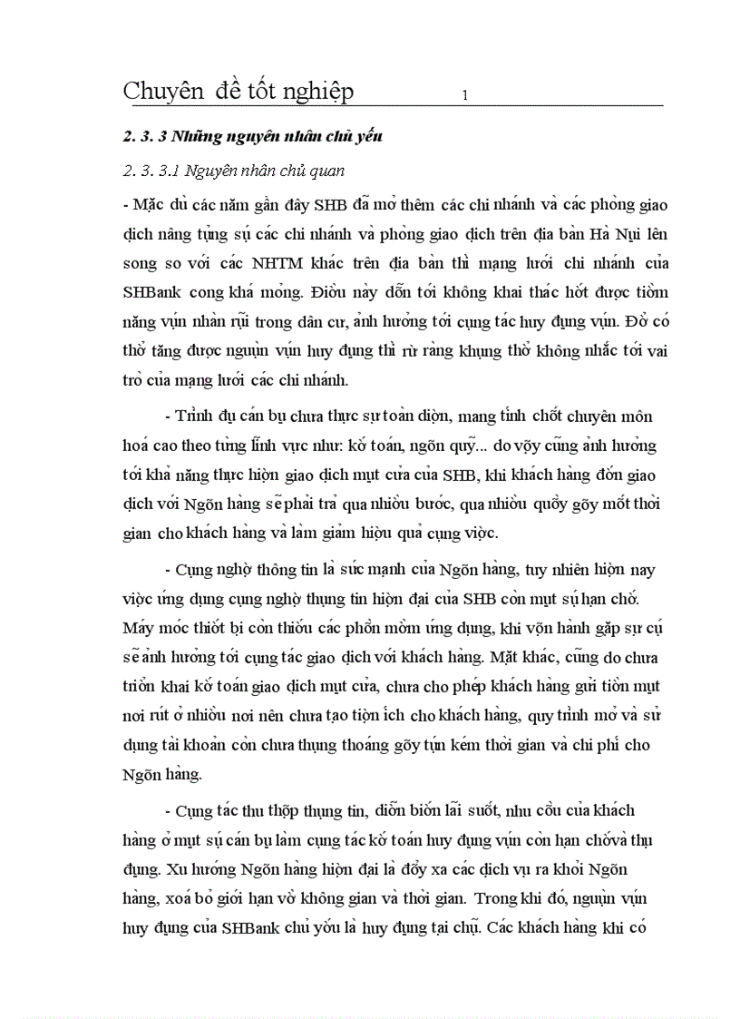 image for page Giải pháp nâng cao hiệu quả huy động vốn của ngân hàng thương mại cổ phần Sài Gòn Hà Nội SHB 1