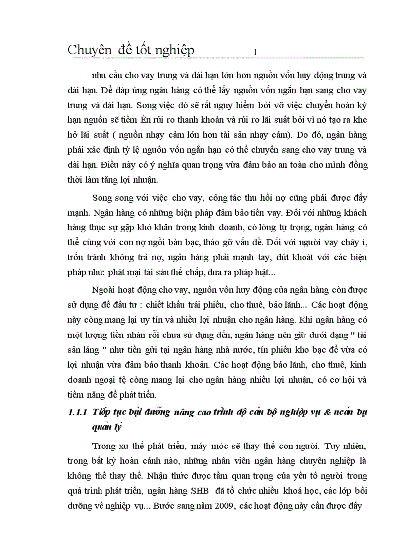 image for page Giải pháp nâng cao hiệu quả huy động vốn của ngân hàng thương mại cổ phần Sài Gòn Hà Nội SHB 1