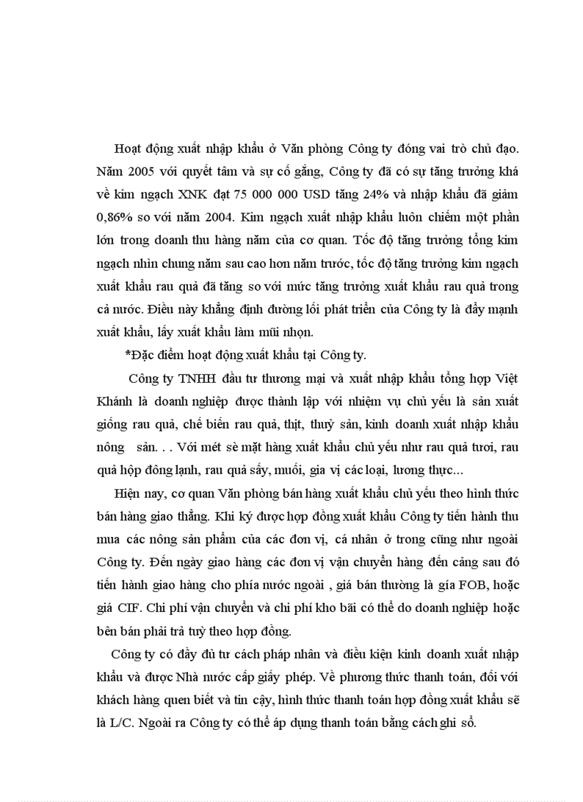 image for page Hoàn thiện kế toán nghiệp vụ xuất khẩu hàng hoá tại Công ty TNHH đầu tư thương mại và xuất nhập khẩu tổng hợp Việt Khánh