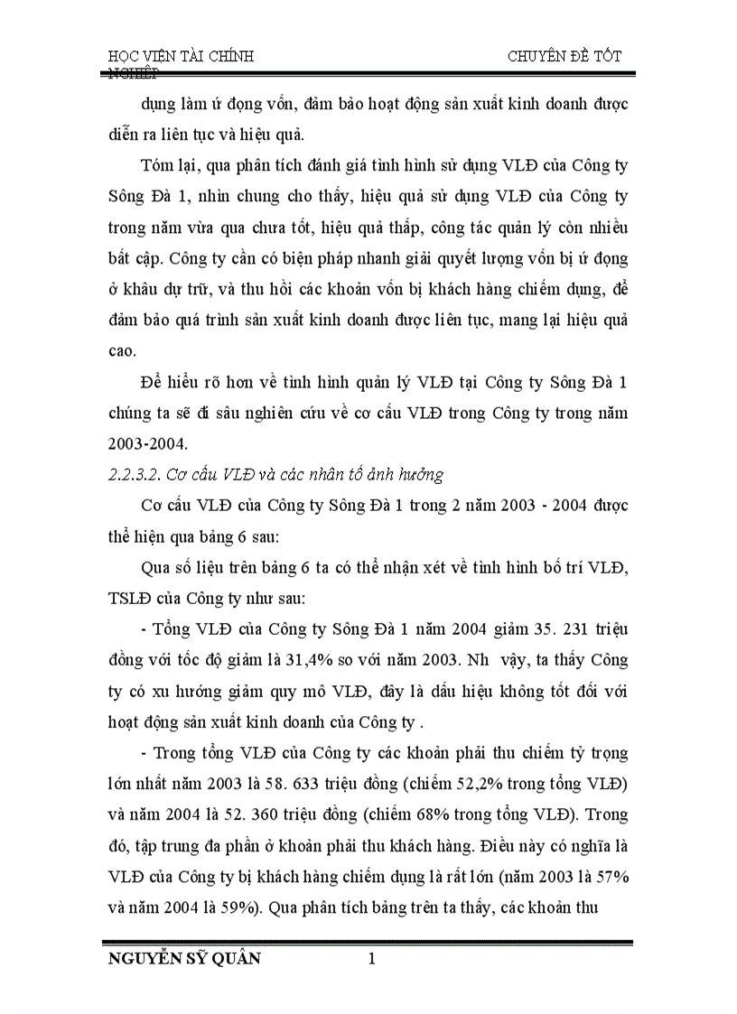 image for page Đặc điểm tổ chức công tác kế toán tài chính của Công ty Sông Đà 1