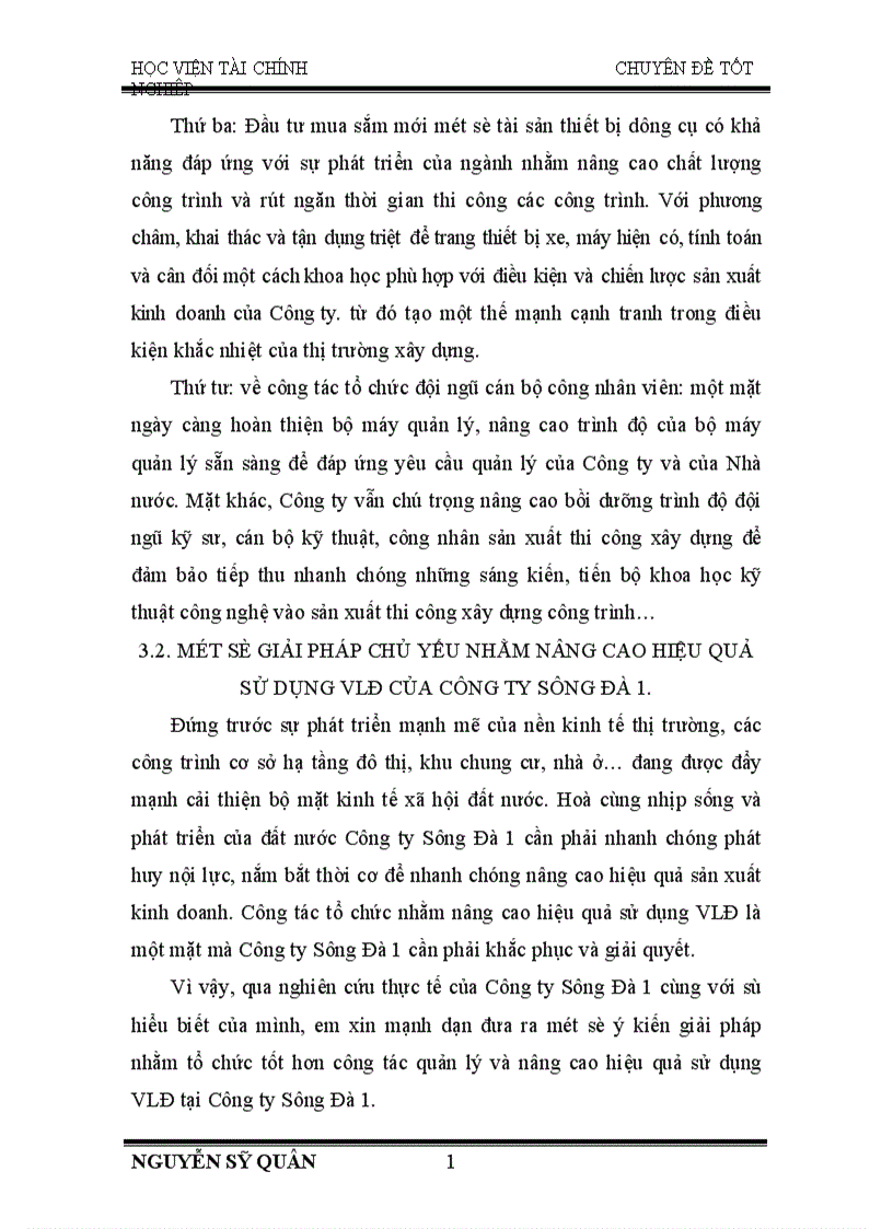 image for page Đặc điểm tổ chức công tác kế toán tài chính của Công ty Sông Đà 1