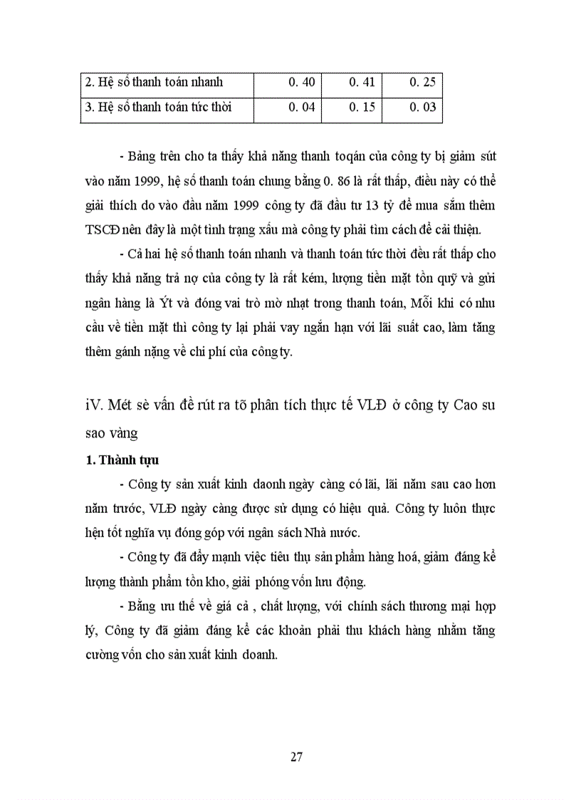 image for page Thực trạng quản lý và sử dụng vốn lưu động ở công ty cao su sao vàng