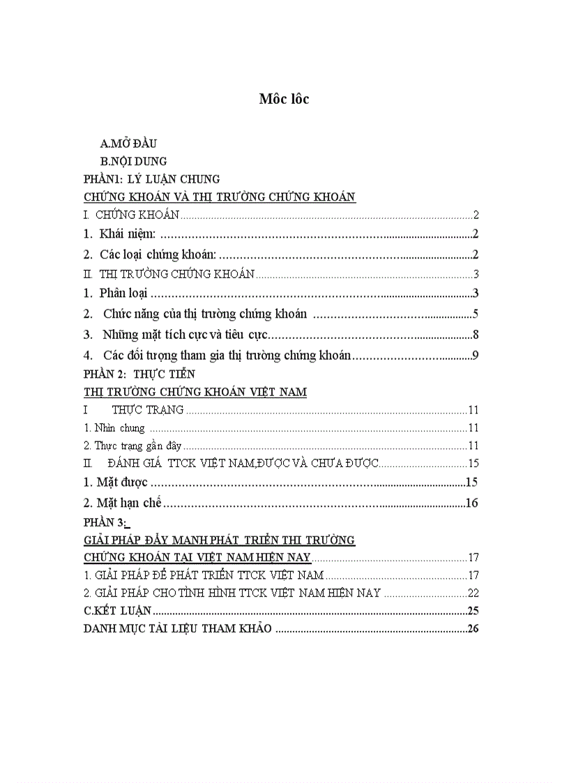 image for page Chứng khoán và thị trường chứng khoán Việt Nam