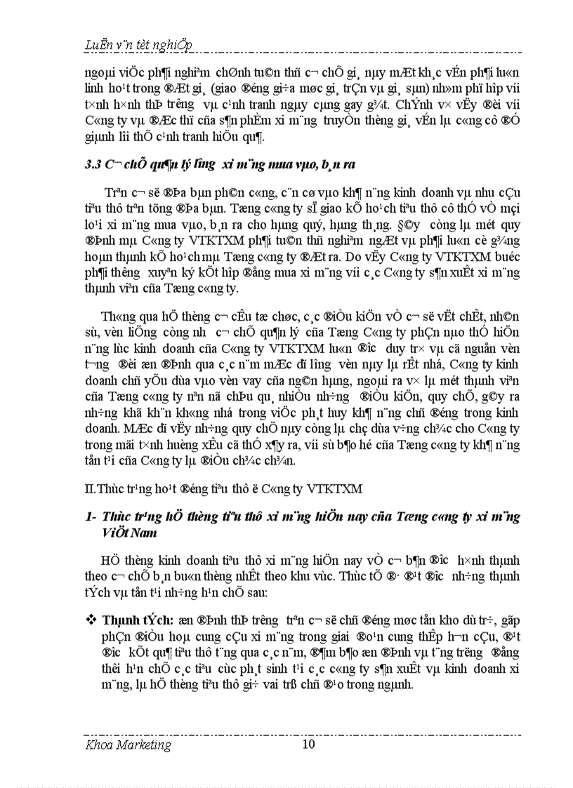 image for page Đẩy mạnh bán hàng cá nhân trong hoạt động tiêu thụ ở Công ty VTKTXM 1