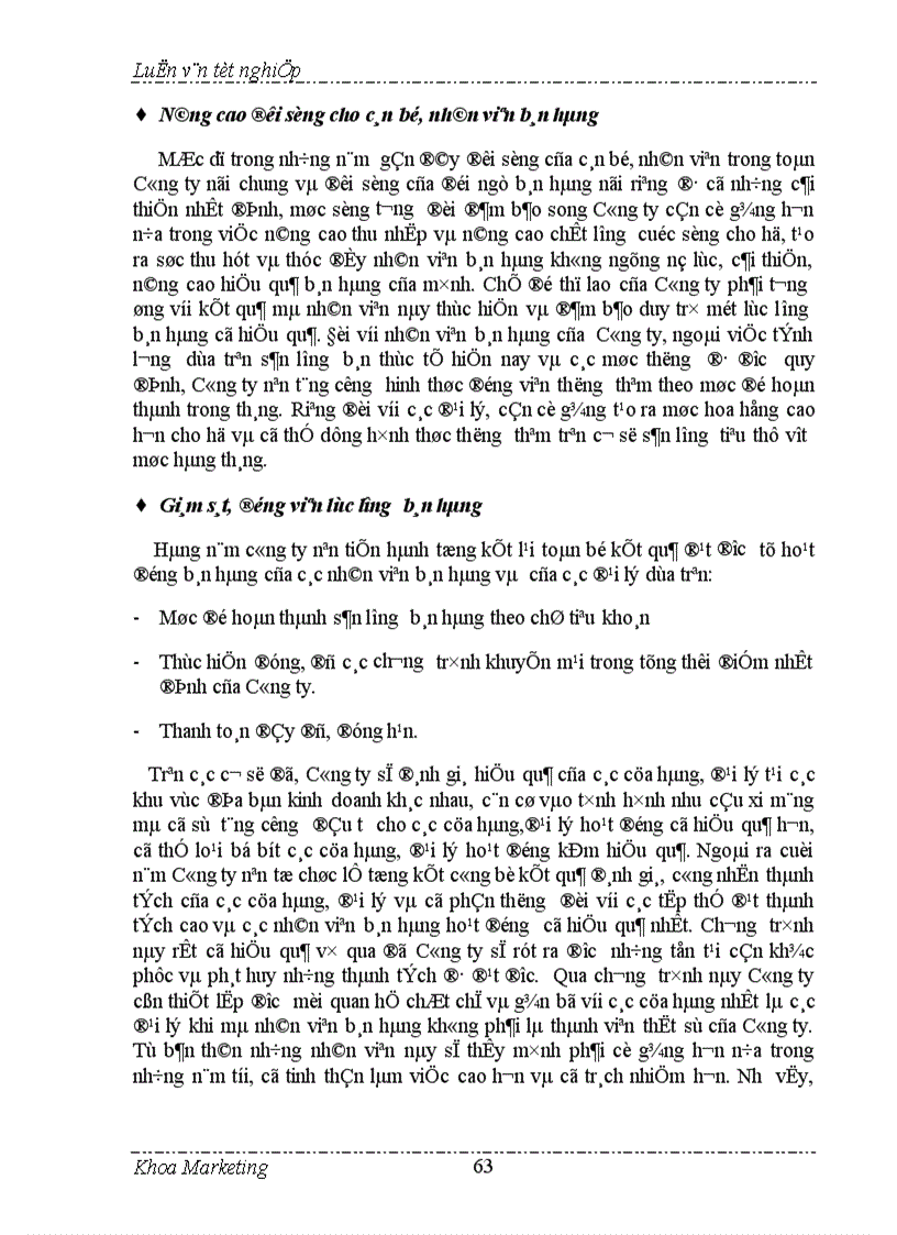 image for page Đẩy mạnh bán hàng cá nhân trong hoạt động tiêu thụ ở Công ty VTKTXM 1