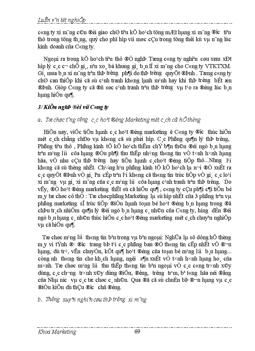 image for page Đẩy mạnh bán hàng cá nhân trong hoạt động tiêu thụ ở Công ty VTKTXM 1