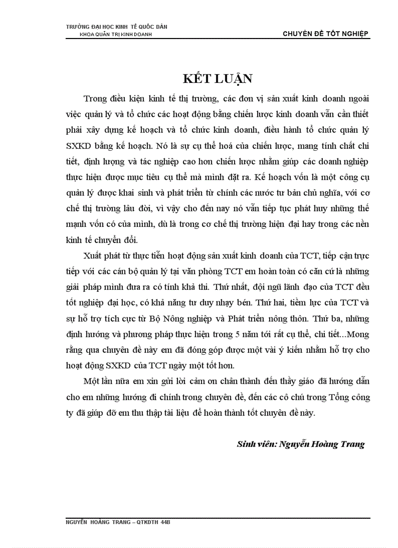 image for page Một số giải pháp hoàn thiện công tác xây dựng kế hoạch sản xuất kinh doanh tại Tổng công ty lương thực miền Bắc 1