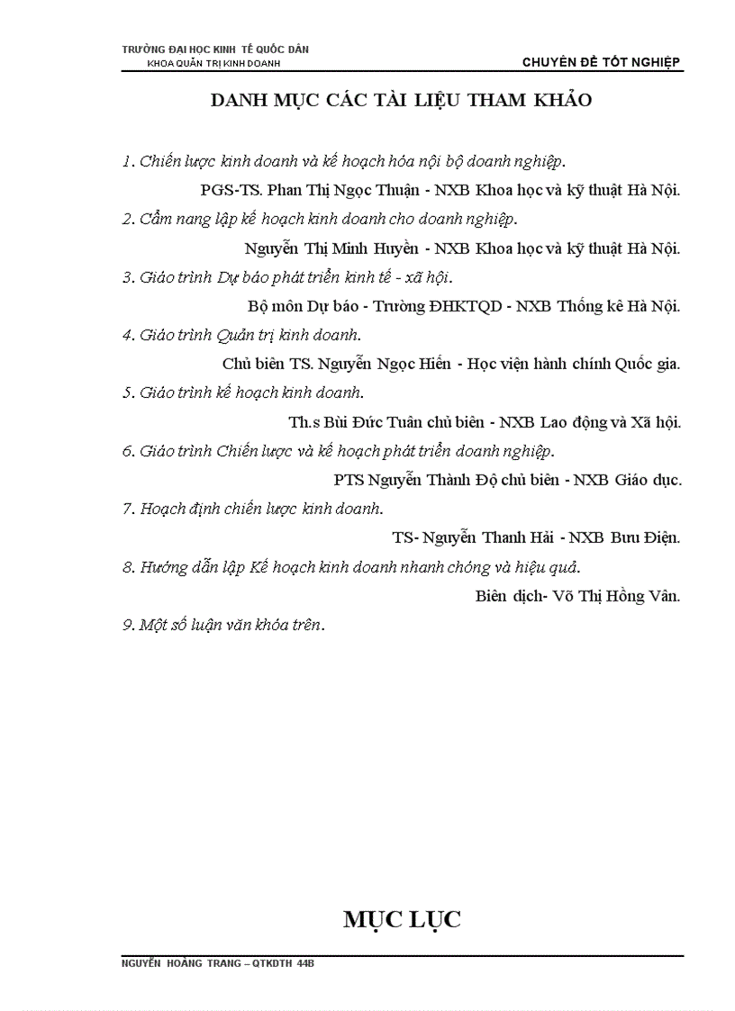 image for page Một số giải pháp hoàn thiện công tác xây dựng kế hoạch sản xuất kinh doanh tại Tổng công ty lương thực miền Bắc 1