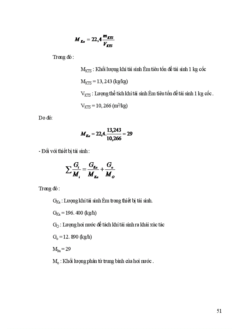 image for page Thiết kế phân xưởng tái sinh xúc tác ở dạng tầng sôi trong hệ thống cracking xúc tác