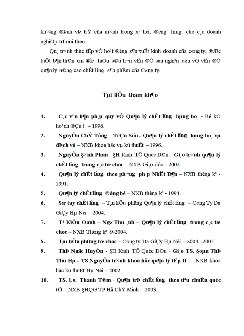 image for page Hoàn thiện quản lý và nâng cao chất lượng sản phẩm ở Công ty Da Giầy Hà Nội 1